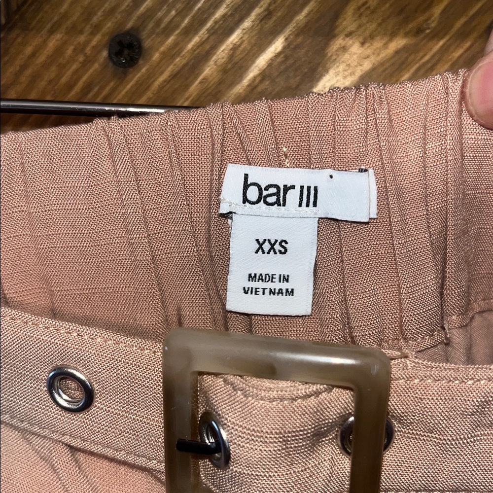 Bar III Tan Wide Leg Women's Pants - Picture 5 of 6